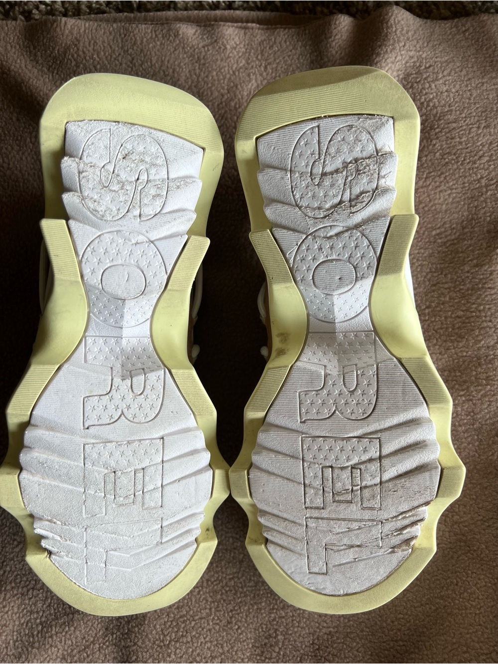Sorel Kinetic Impact II Crossover Cream Knit Ghillie Lace Sneaker SZ 10 - Picture 15 of 16